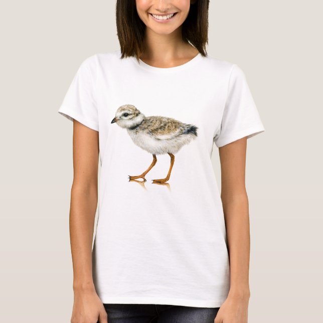 Camiseta Pintinho de Plover de Piping (Frente)