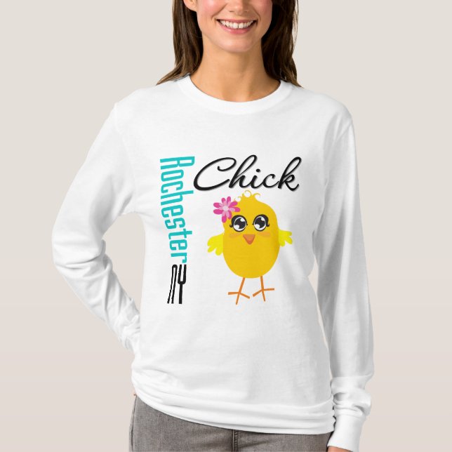 Camiseta Pintinho de Rochester NY (Frente)