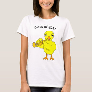Camiseta Pintinho de trompete