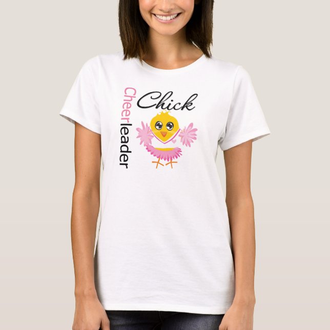 Camiseta Pintinho do cheerleader (Frente)