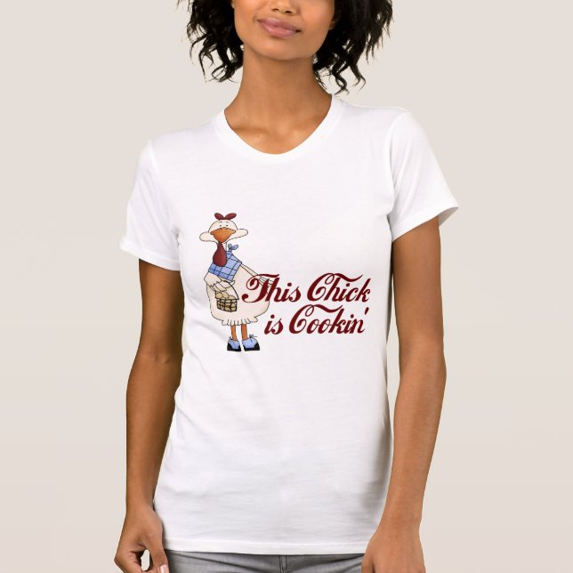 Camiseta Pintinho do cozinhar (Frente)