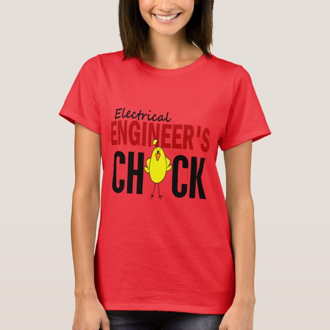 Camiseta Pintinho do Engenheiro elétrico (Frente)