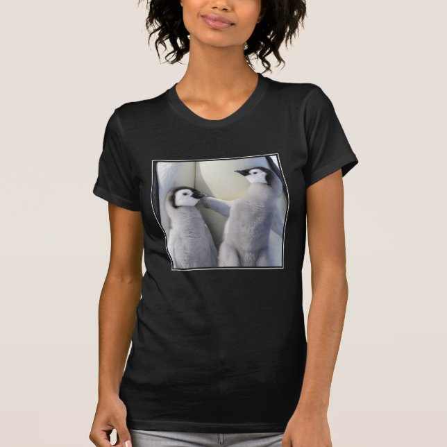 Camiseta Pintinho do pinguim de imperador (Frente)