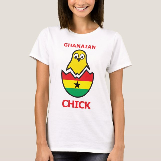 Camiseta Pintinho ganês (Frente)