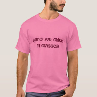 Camiseta Pintinho gordo Dorky nos vidros