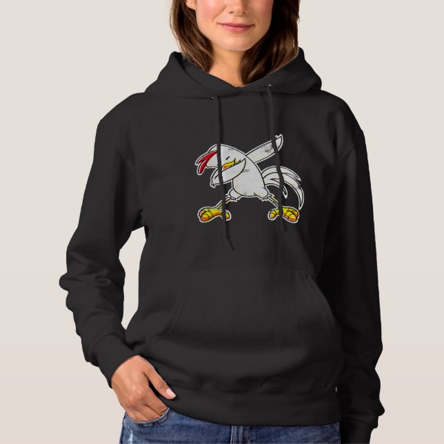 Camiseta Pintinho Hen Dabbing Chicken (Frente)