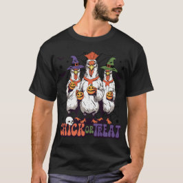 Camiseta Pintinho ou Tratar Design de Arte