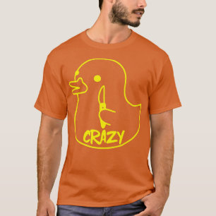 Camiseta Pintinho Segurando Faca Para Seu BFF Louco