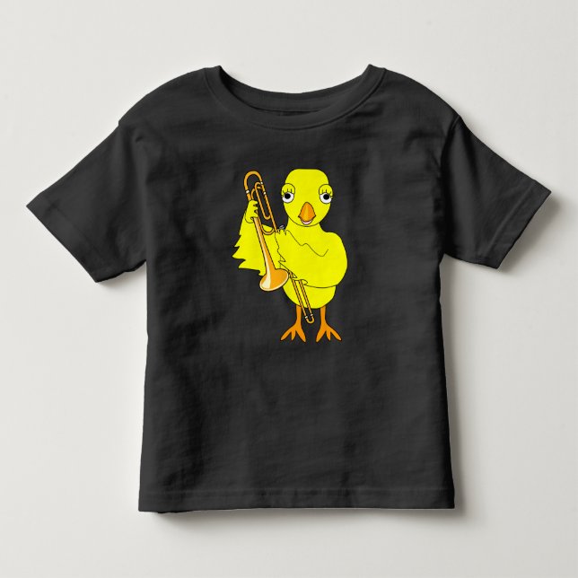 Camiseta Pintinho Trombone (Frente)