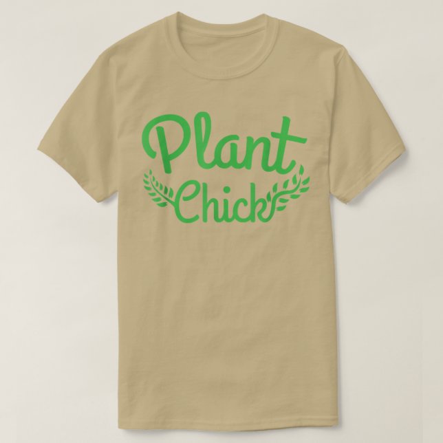 Camiseta Pintinho Vegetal Plantado (Frente do Design)