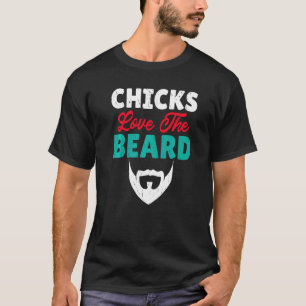 Camiseta Pintinhos Adoram A Barba Viking Beards Men