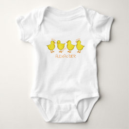 Camiseta Pintinhos Baby Jersey Bodycase