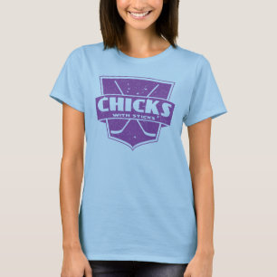 Camiseta Pintinhos customizáveis do hóquei com T Shirsey