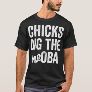 Camiseta Pintinhos Desenhando o Sabermetrics wOBA para o ba
