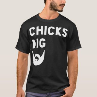 Camiseta Pintinhos Dig Beards