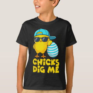 Camiseta Pintinhos Engraçados Para Homens Meninos Crianças