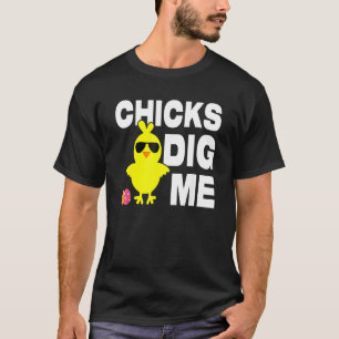 Camiseta Pintinhos Me Caçam E Caçam Ovos De Páscoa Feliz