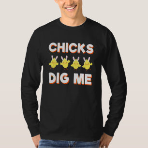 Camiseta Pintinhos Me Cavam Páscoa Bonita Pintinho Engraçad