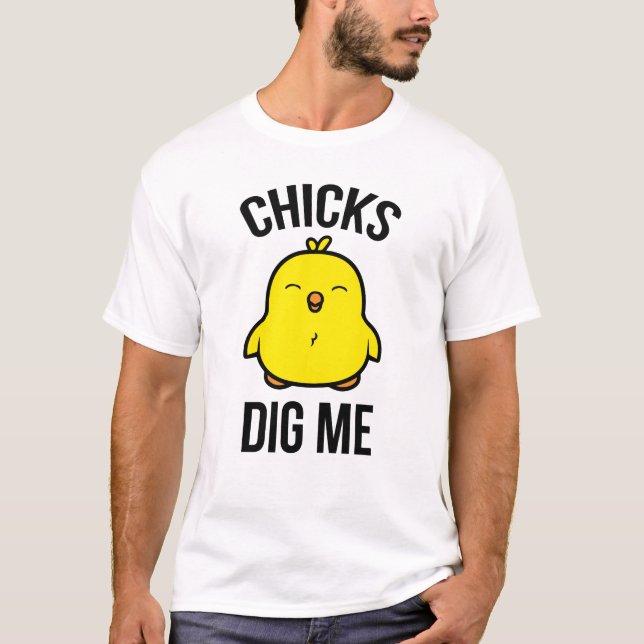 Camiseta Pintinhos Me Encaixe (Frente)