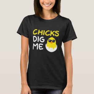 Camiseta Pintinhos Me Engraçam Páscoa Engraçado Dia Humor P