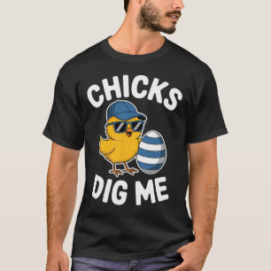 Camiseta Pintinhos me entendendo Páscoa Pintinho Engraçado 