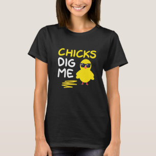 Camiseta Pintinhos No Dia Da Páscoa Humor Vintage Galinha E