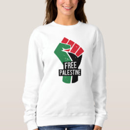 Camiseta Pinto de bandeira da Palestina livre