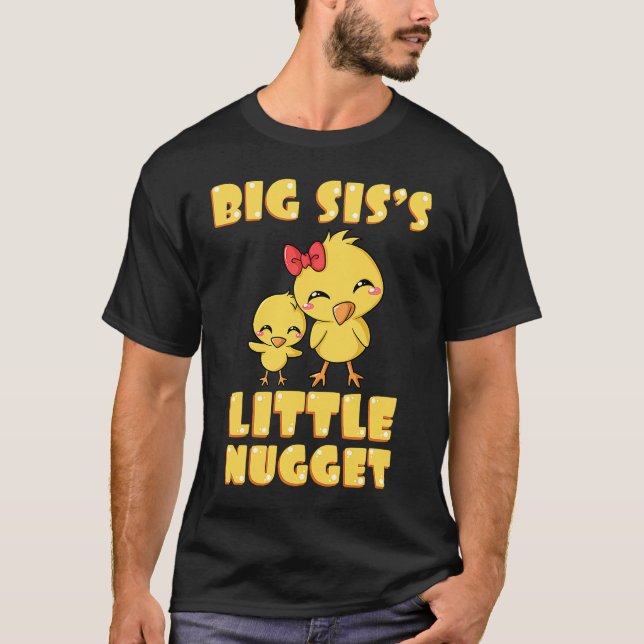 Camiseta Pinto-de-galinha do Big Sis (Frente)
