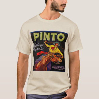 Camiseta Pinto vegetable crate label