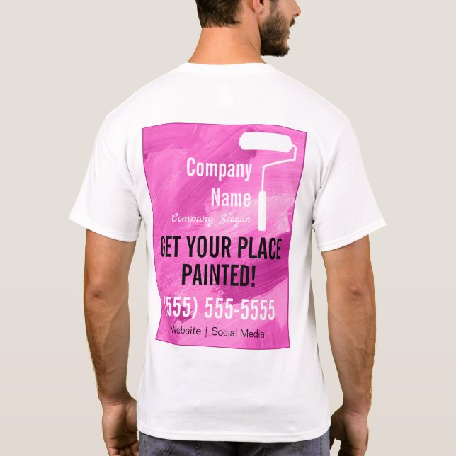 Camiseta Pintor (Verso)
