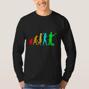 Camiseta Pintor Artista De Evolução Para Homens