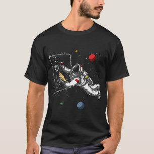 Camiseta Pintor Astronauta Espacial