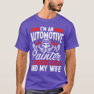 Camiseta Pintor Automotivo Teme Esposa Veículo Spray b
