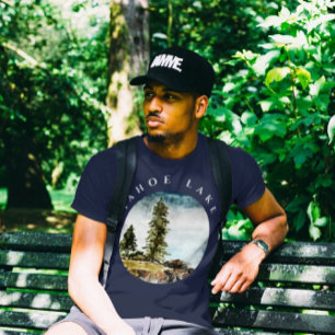 Camiseta Pintor de Aquarela Tahoe Lake