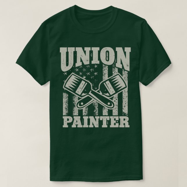 Camiseta Pintor de Casa Uniforme10 (Frente do Design)