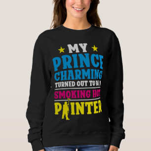 Camiseta Pintor de Casas Decorador Namorada Esposa Meu Prín