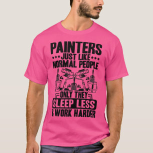 Camiseta Pintor de decorador de pintor14