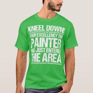 Camiseta Pintor de decorador de pintor2