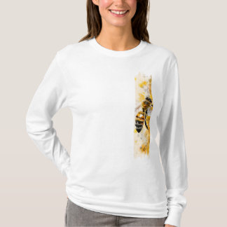 Camiseta Pintor de nódoas negras de abelha d'água
