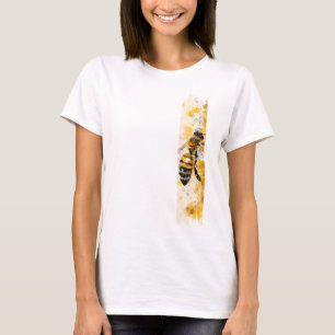 Camiseta Pintor de nódoas negras de abelha d'água