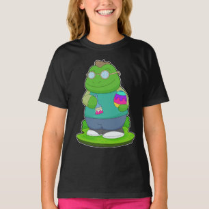 Camiseta Pintor de Páscoa de Sapo