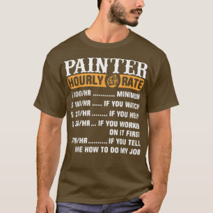 Camiseta Pintor de Taxa Horária
