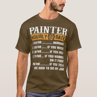 Camiseta Pintor de Taxa Horária