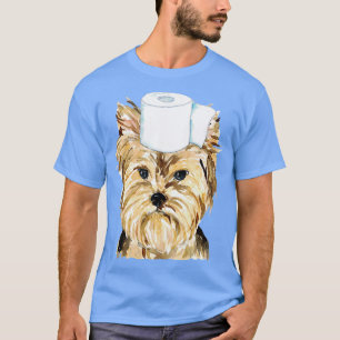 Camiseta Pintor de vaso de Yorkie
