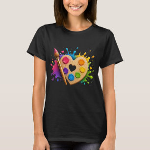 Camiseta pintor pintando Artista