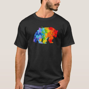 Camiseta Pintor Pintel Panda Panda Pintando Panda