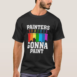 Camiseta Pintores Vão Pintar Pintura Artista Pintura 1