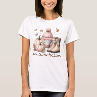 CAMISETA PINTOS DE QUEDA DE PASTEL E ITENS TEMÁTICOS BRANCO