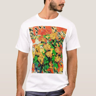 Camiseta Pintura A Óleo Retro: Monet Van Gogh