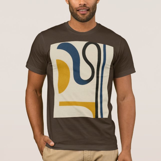 Camiseta Pintura abstrata (Frente)